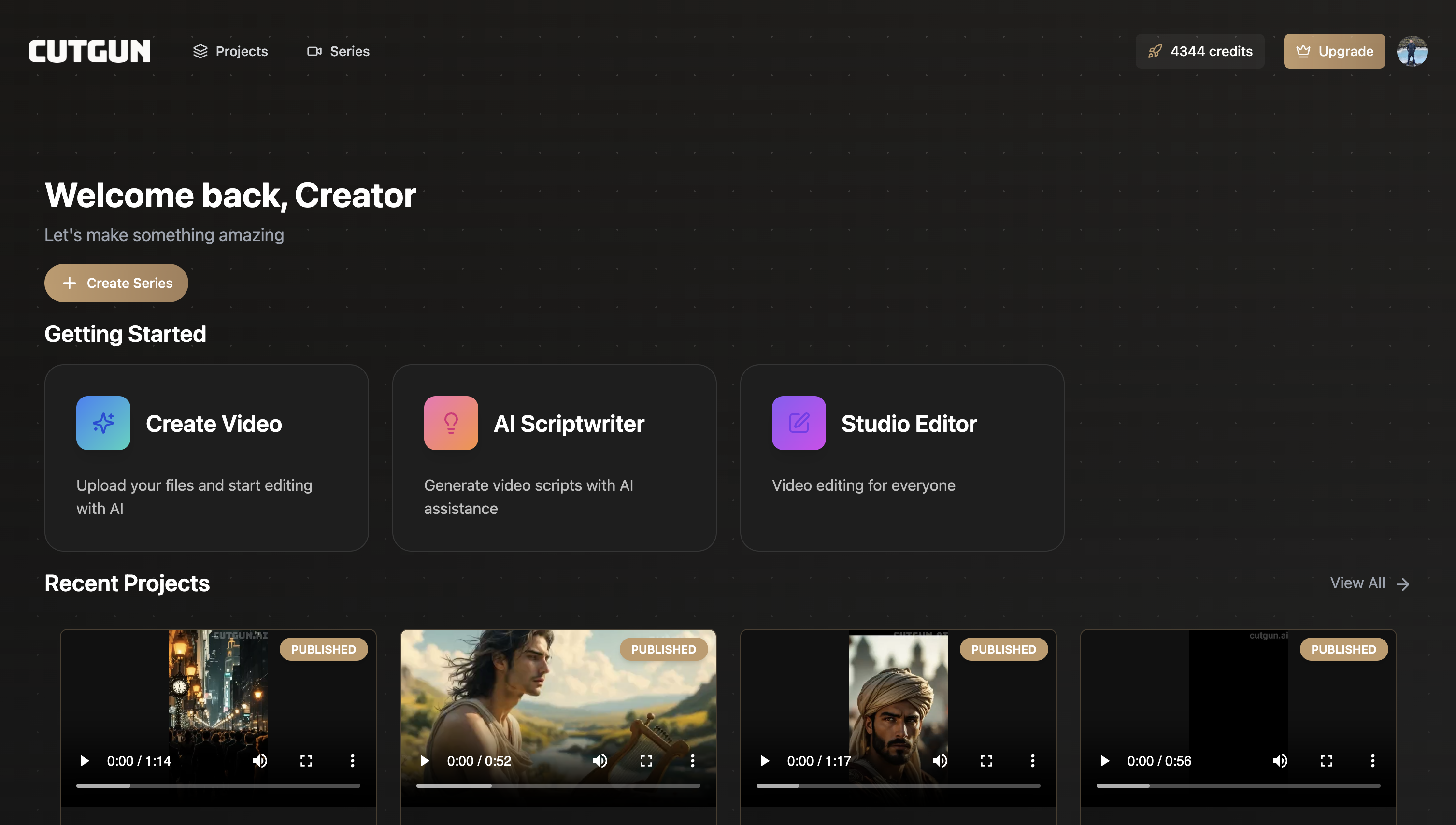 Homepage Overview